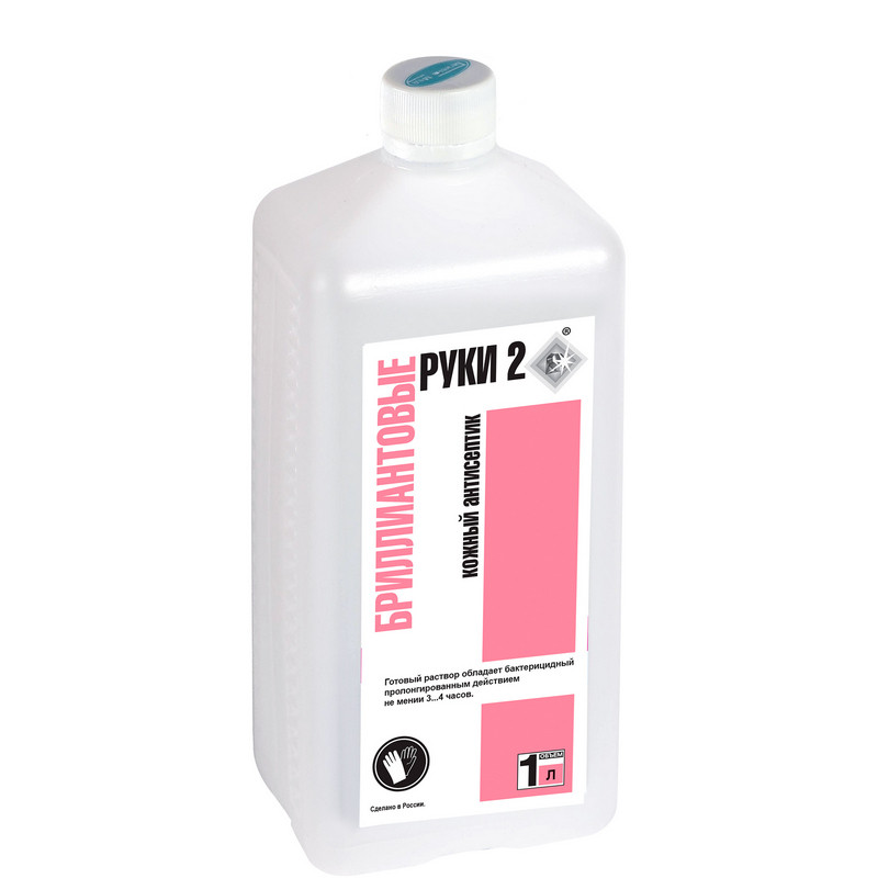 Профхим антисептик кожный д/дезинф. рук Бриллиант/Бриллиантовые руки-2, 1л