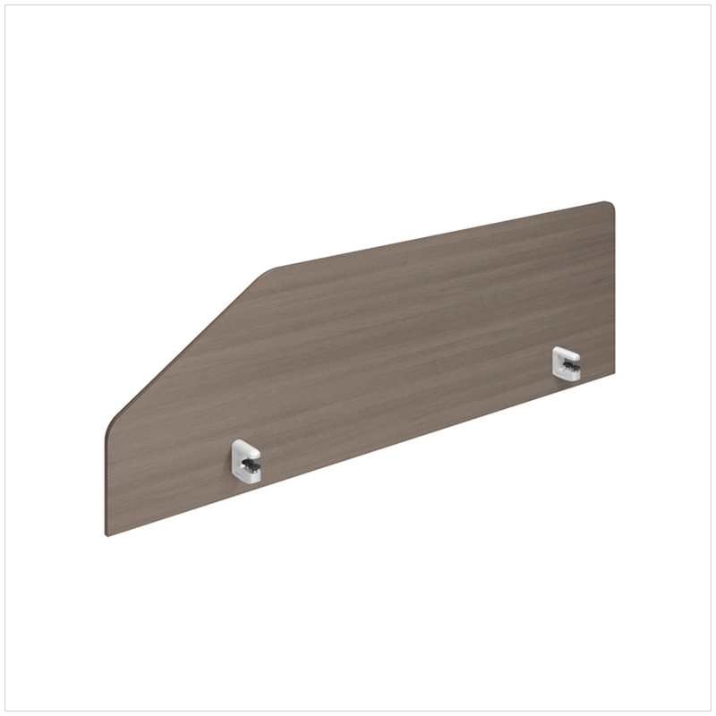 Экран для стола МФ Виско Стиль/Дуб шамони темный, 1200*16*500 + к-т кронштейнов (ПОД ЗАКАЗ)