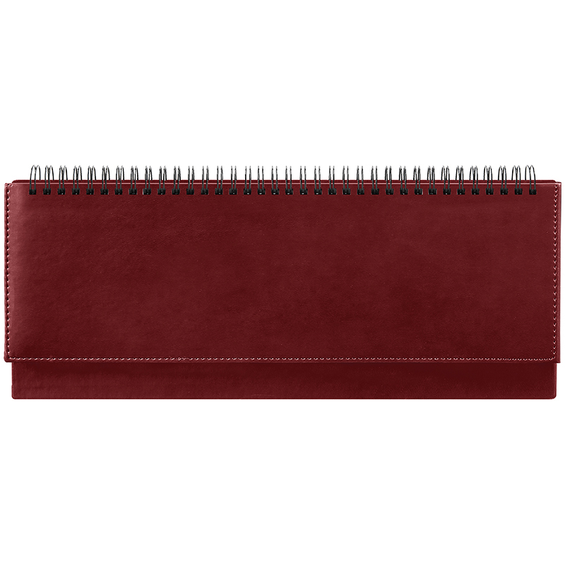 Планинг недатированный, 330*130мм, 56л., кожзам, OfficeSpace "Winner", бордовый