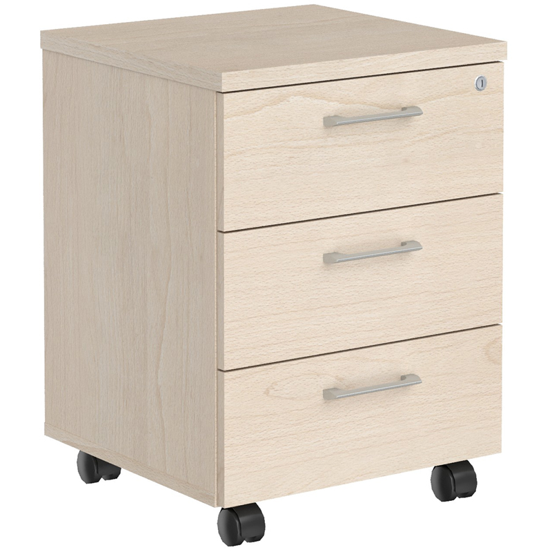 Тумба подкатная Skyland Xten/Бук Тиара, 465*450*634, XMC-3D