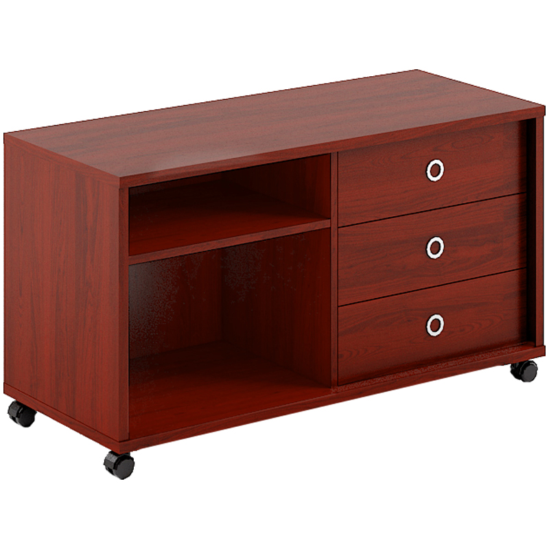 Тумба подкатная Skyland Born/Бургунди, 1200*500*660, B 202