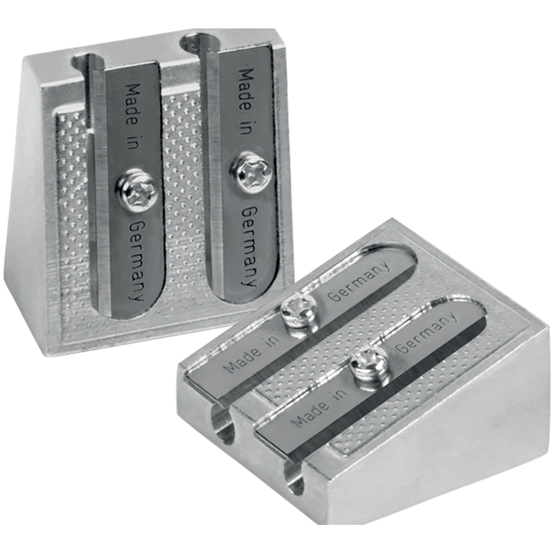 Точилка металлическая Berlingo "Steel&Style" 2 отверстия