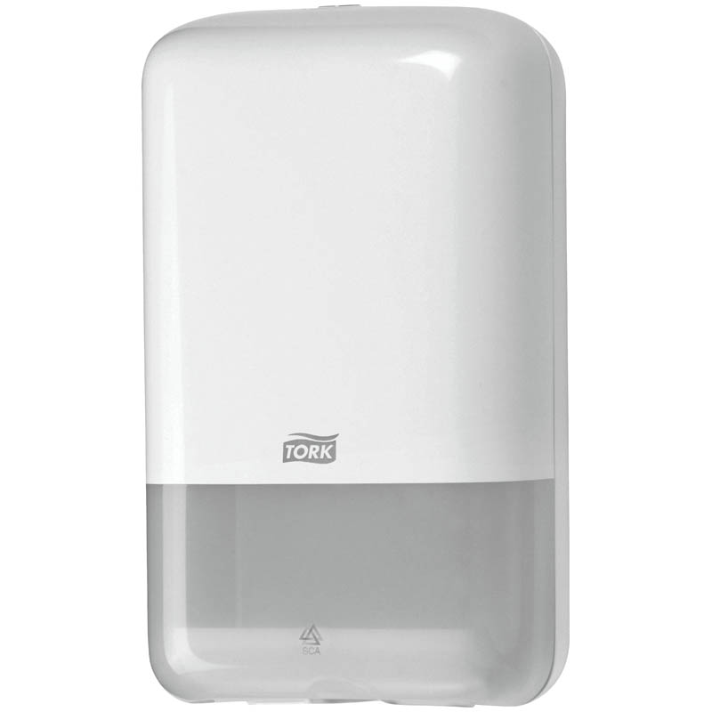 Диспенсер для туалетной бумаги листовой Tork "Elevation"(Т3) пластик, механический, белый, 556000 (ПОД ЗАКАЗ)