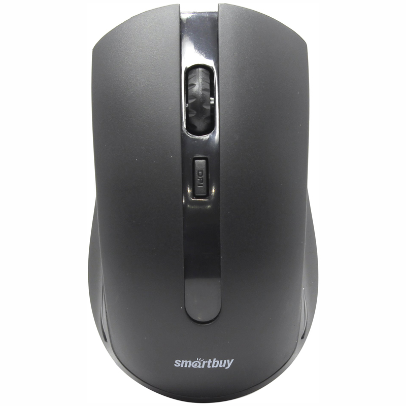Мышь беспроводная Smartbuy ONE 342AG, черный, 3btn+Roll