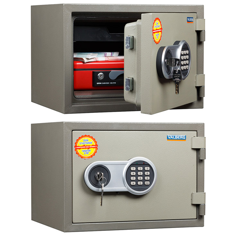 Сейф огнестойкий Valberg FRS-30 EL (замки: ключ + эл/код), класс 60Б (ПОД ЗАКАЗ)