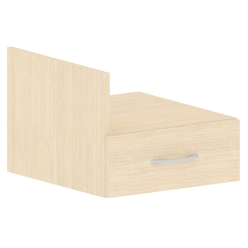 Тумба подвесная Skyland Simple/Легно светлый, 412*450*323(163), SC-1V sk-01228063 (ПОД ЗАКАЗ)