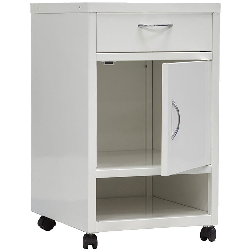 Тумба медицинская Hilfe МД BFC-70/3 (ТП-1) , 700*420*490мм, с ящиком, белый (ПОД ЗАКАЗ)