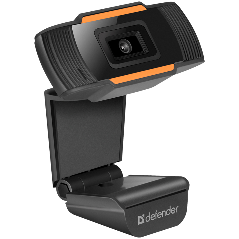 Веб-камера Defender G-lens 2579, 2 МП, 1280*720, встроенный микрофон, черный