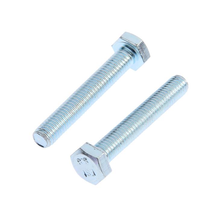 Болт ТУНДРА krep DIN933 М8x50, цинк 3 шт.