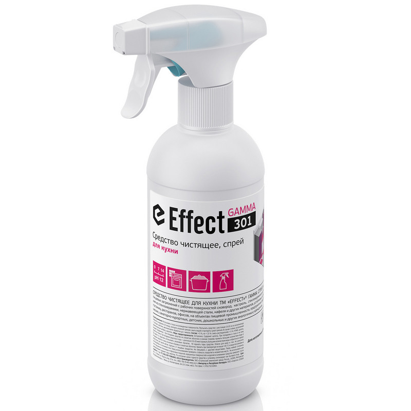 Профхим д/кухни щел чистящ, антижир Effect/GAMMA 301, 0,5л_т/р