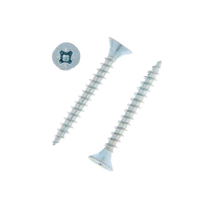 Саморезы универсальные ТУНДРА krep 4.0x35 мм, цинк, 200 шт.