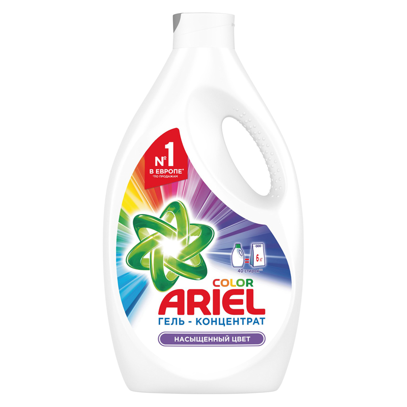 Гель для стирки Ariel "Color", концентрат, 2,6л