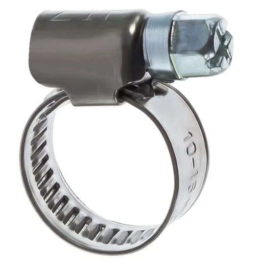 Хомут червячный 10-16/9 W2 нержавеющая сталь 1Л 10-16-7Н ГОСТ 28191-8