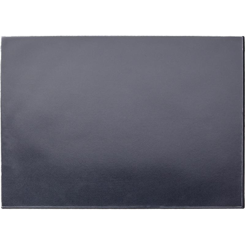 Коврик на стол Attache Economy 530х660мм черный с прозрачным верхним листом