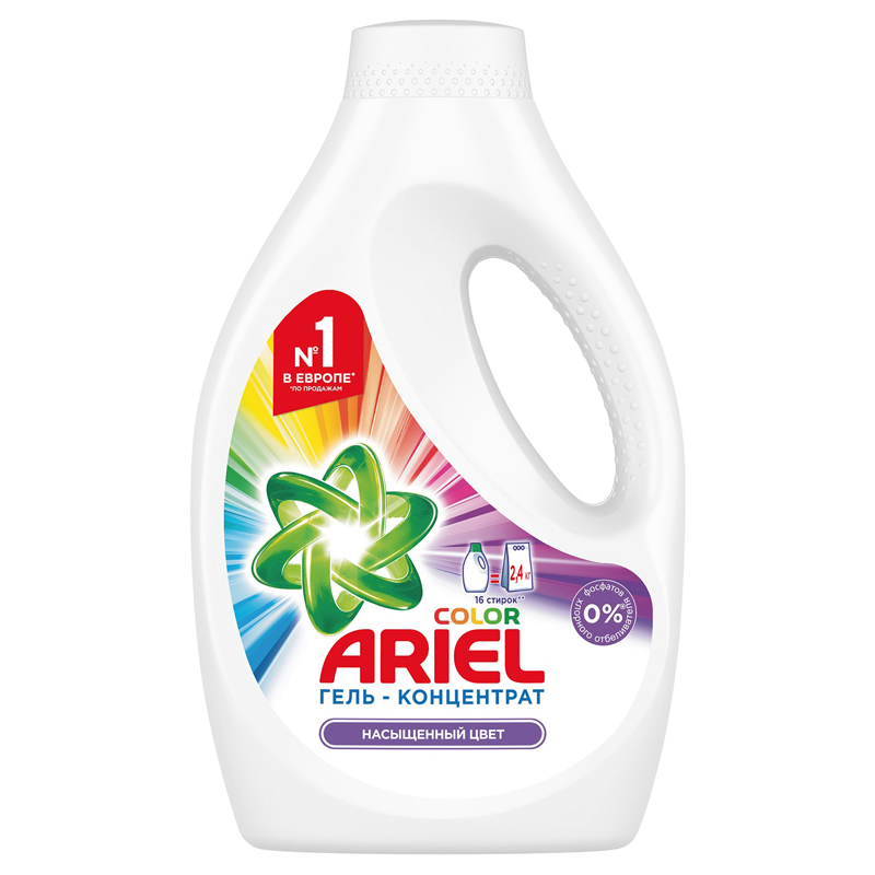 Гель для стирки Ariel "Color", концентрат, 1,04л