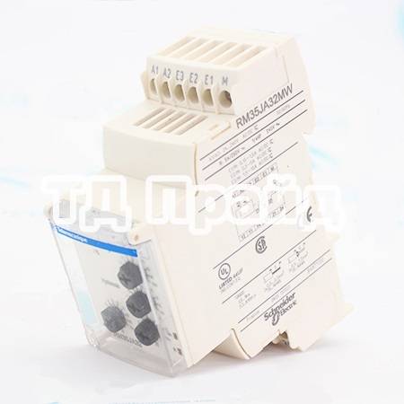 РЕЛЕ КОНТРОЛЯ ПОВЫШ/ПОНИЖ ТОКА 0,15-15A  Schneider Electric RM35JA32MW