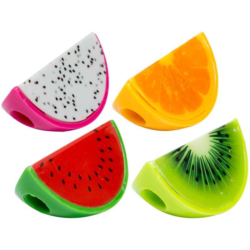 Точилка ArtSpace "Фрукты" 1 отверстие, контейнер, ассорти