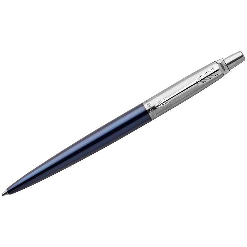 Ручка шариковая Parker "Jotter Royal Blue CT" синяя, 1,0мм, кнопочн., подарочная упаковка