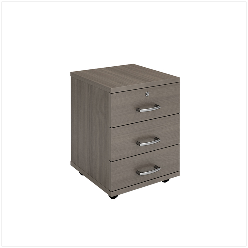 Тумба подкатная МФ Виско Стиль/Дуб шамони темный, 440*450*580 (ПОД ЗАКАЗ)