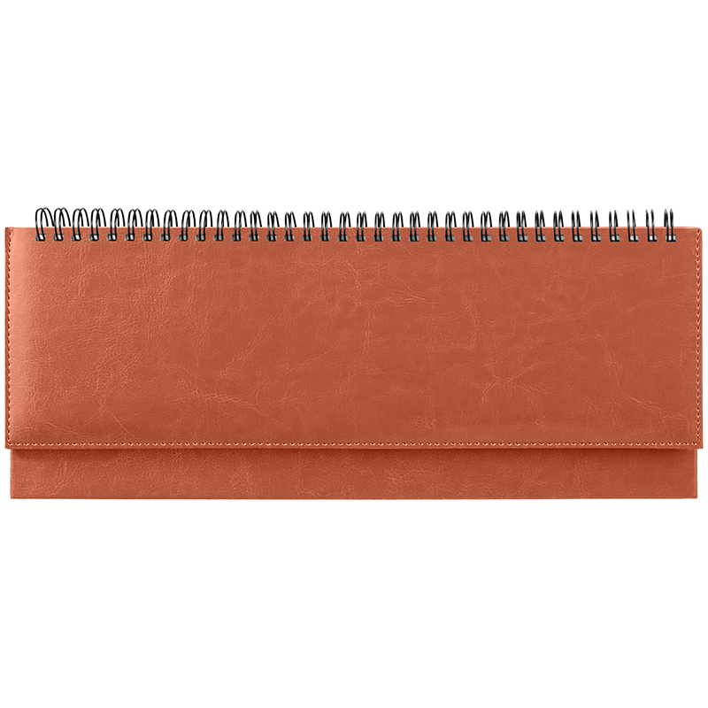 Планинг недатированный, 330*130мм, 56л., кожзам, OfficeSpace "Nebraska", коричневый