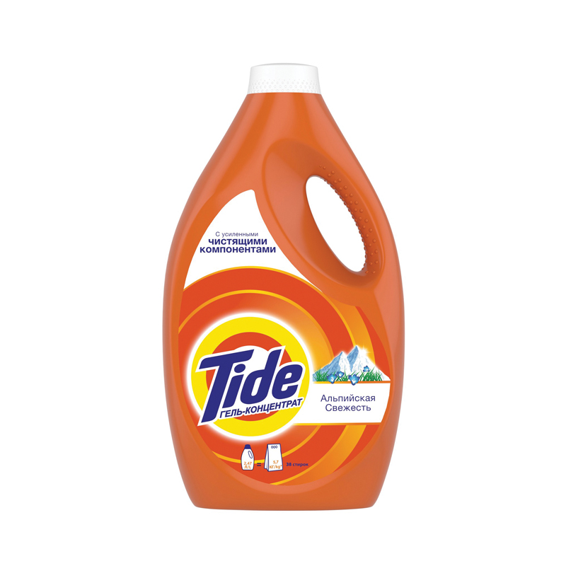 Гель для стирки Tide "Альпийская свежесть", концентрат, 2,47л, 8001090467195 (ПОД ЗАКАЗ)