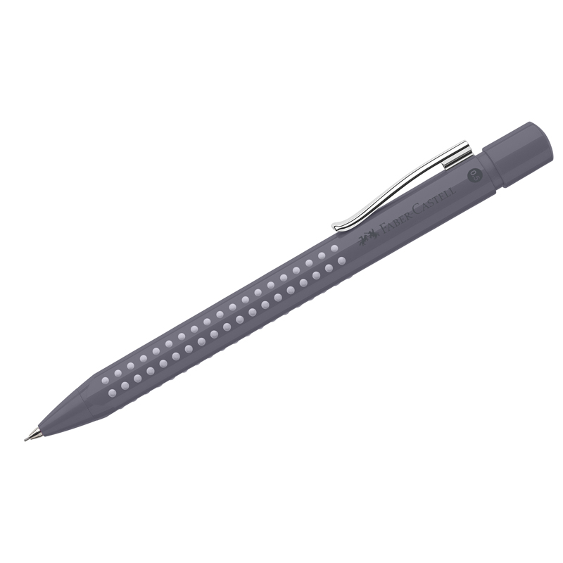 Карандаш механический Faber-Castell "Grip 2010" 0,5мм, трехгран., бархатный серый