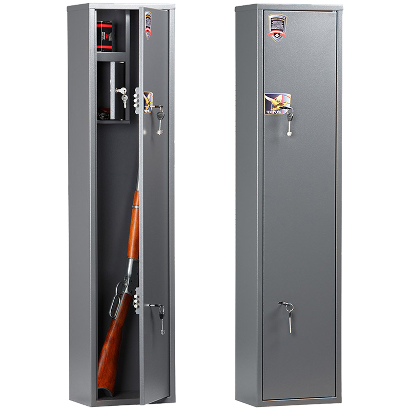 Сейф Aiko Чирок 1320 оружейный, 130*300*200мм, (2ключевых замка), с трейзером, 3 ствола (ПОД ЗАКАЗ)