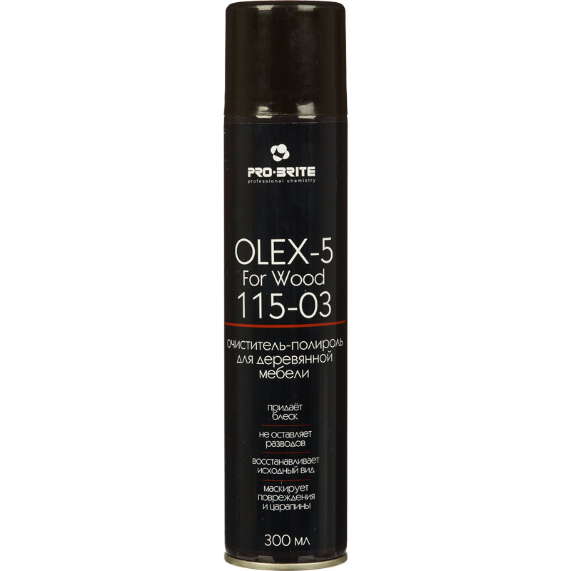 Профхим интерьер пена-полироль д/дер.мебели Pro-Brite/OLEX-5 For Wood, 0,3л