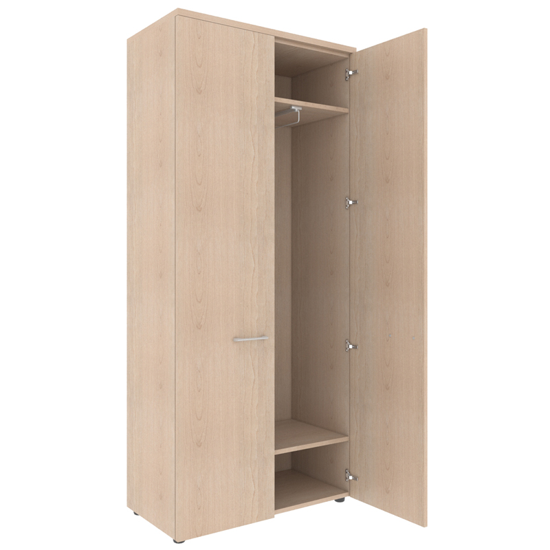 Шкаф для одежды двухдверный Skyland Xten/Бук Тиара, 856*432*1955, XCW 85