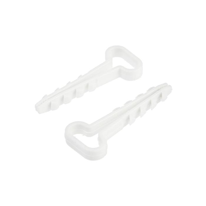 Дюбель-хомут "ЗУБР" для плоского кабеля ДХ-П, 14 мм, нейлон, 100 шт.