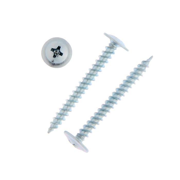 Саморезы для тонк. пластин ТУНДРА krep 4.2x38 мм, цинк 9 шт.