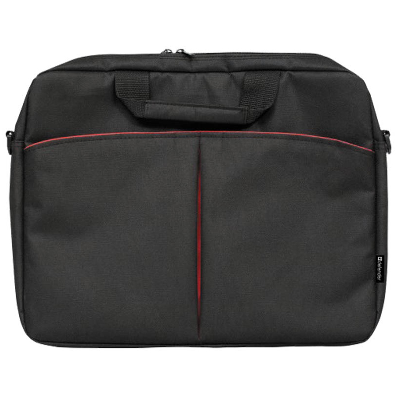 Сумка для ноутбука 15"-16" Defender Iota, полиэстер, черный, 380*285*40мм