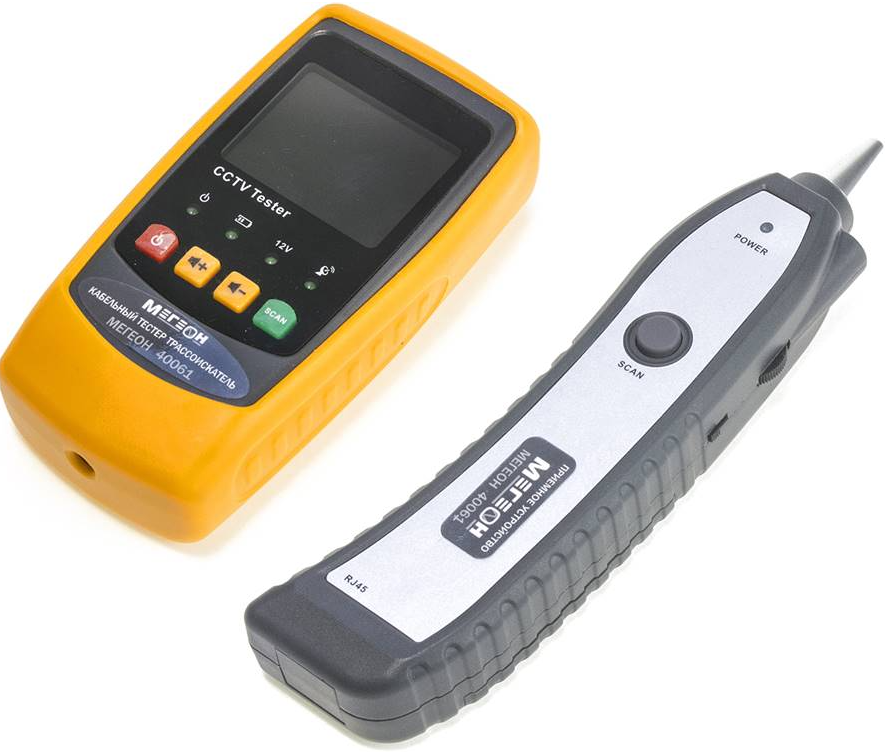 Видеотестер-трассоискатель Мегеон 40061