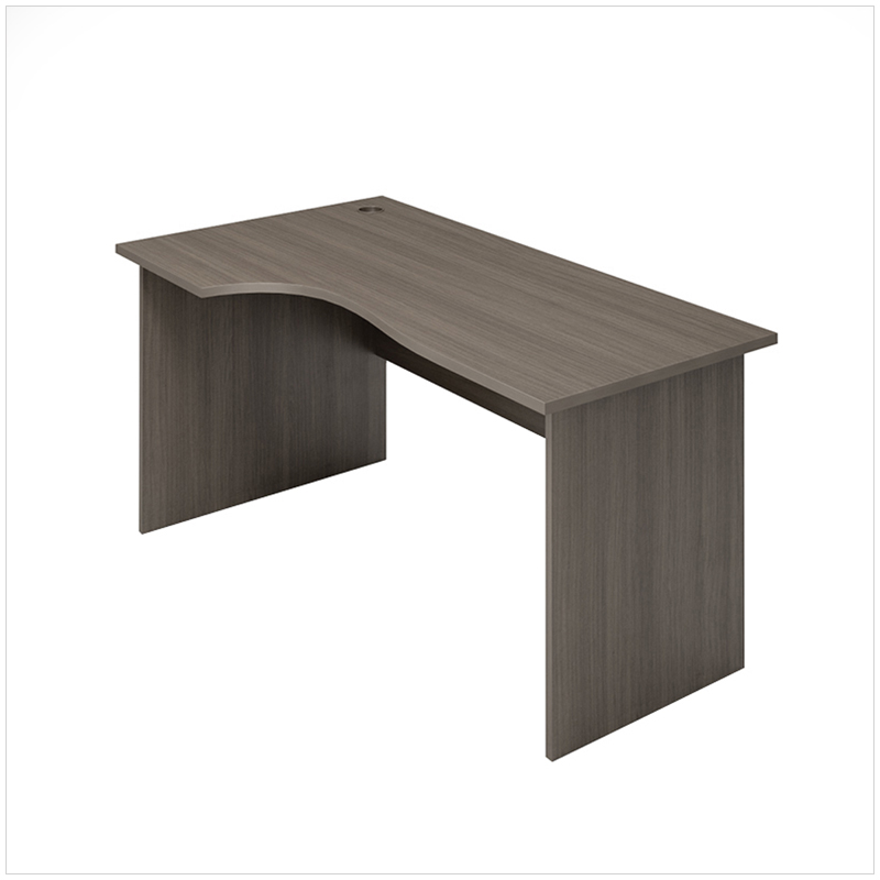 Стол письменный угловой левосторонний МФ Виско Стиль/Дуб шамони темный, 1400*900/700*750 (ПОД ЗАКАЗ)