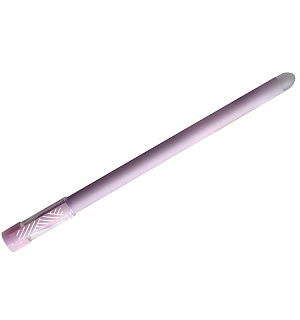 Ручка гелевая стираемая OfficeSpace "Soda" синяя, 0,5м, антискол. корпус ассорти