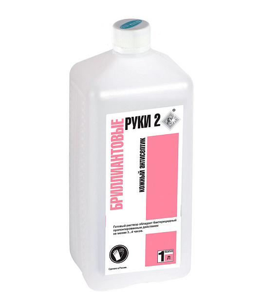Профхим антисептик кожный д/дезинф. рук Бриллиант/Бриллиантовые руки-2, 1л