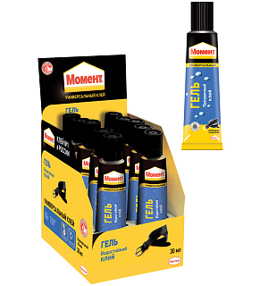 Клей Момент "Универсальный", гель, 30г, шоубокс