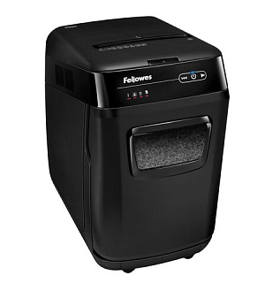 Уничтожитель (шредер) с автоподачей FELLOWES AUTOMAX 200M, 5 уровень секретности, 2x14 мм, 32 л, FS-46563