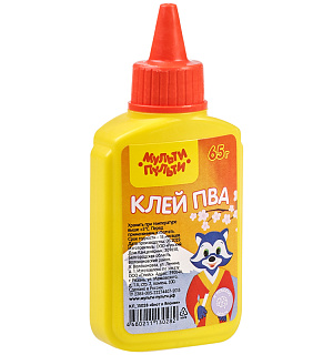 Клей ПВА Мульти-Пульти "Енот в Японии", 65г