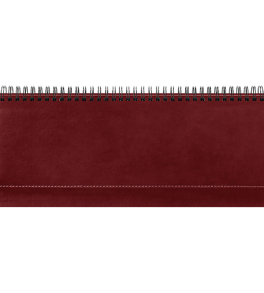 Планинг недатированный, 330*130мм, 56л., кожзам, OfficeSpace "Winner", бордовый