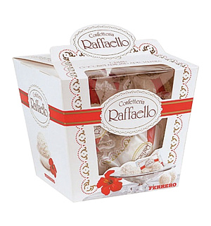 Конфеты RAFFAELLO, с миндальным орехом, 150 г, подарочная упаковка, 77070983