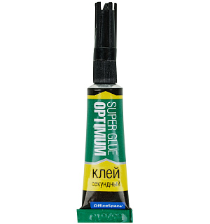 Клей секундный OfficeSpace "Super Glue Optimum", 3г, лента