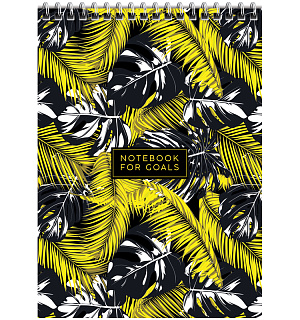 Блокнот А5 60л. на гребне ArtSpace "Узоры. Quite the thing", твердая подложка