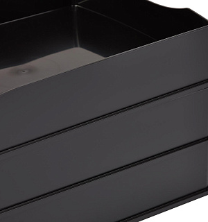 Лоток для бумаг Attache office черный