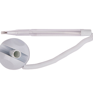 Ручка шариковая настольная OfficeSpace "Reception" синяя, 0,7мм, белый корпус