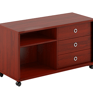 Тумба подкатная Skyland Born/Бургунди, 1200*500*660, B 202