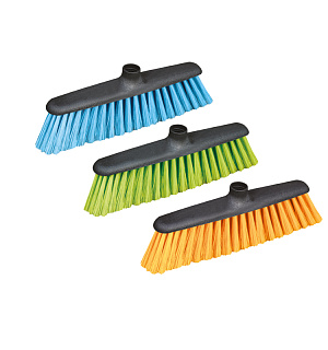 Щетка для уборки York "Centi Eliza" без черенка, ширина 26см, щетина 7см, пластик, еврорезьба