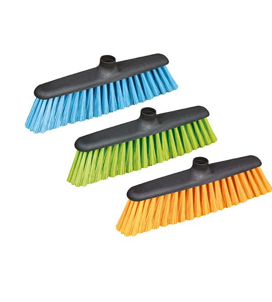 Щетка для уборки York "Centi Eliza" без черенка, ширина 26см, щетина 7см, пластик, еврорезьба