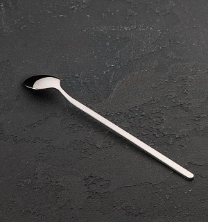 Ложка барная Magistro «Лин», h=21 см, цвет серебряный