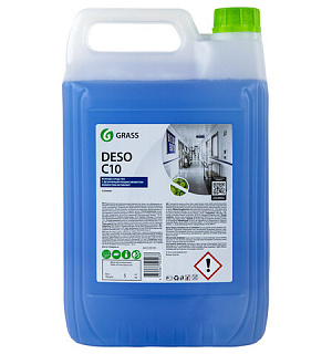 Средство моющее c дезинфицирующим эффектом 5 кг GRASS DESO C10, концентрат, 125191